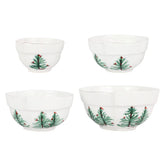 Lastra Holiday Assorted Prepping Bowls - Set of 4